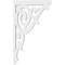 Ekena Millwork Athens Architectural Grade PVC Bracket , 5/8"W X 6 1/2"D X 11"H BKTP01X06X11AT - alternate 3